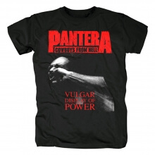 Us Metal Graphic Tees Quality Pantera Groove Metal T-Shirt