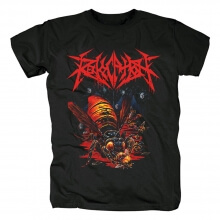 Nás Metal Rock Graphic Tees Revocation Band T-Shirt