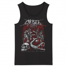 Us Metal Rock ærmeløse grafiske tees Bedste Chelsea Grin Tank Tops