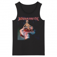 Us Metal Rock Sleeveless Tees Megadeth Tank Tops