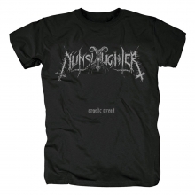 Us Nunslaughter T-Shirt Hard Rock Grafiske T-shirts