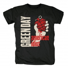 Tee shirt Us Punk Rock Graphic Tees Unique Green Day American Idiot