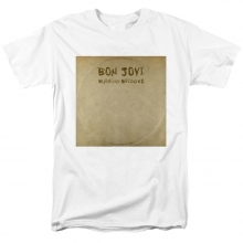 Us Rock Graphic Tees Best Bon Jovi Band Burning Bridges T-Shirt
