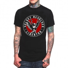 T-shirt Rock Revolver Rock T-shirt Band Heavy Metal noir