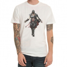 Video Oyunu Assassin'S Creed Beyaz Baskı T-Shirt