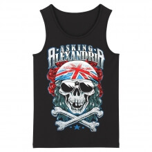 Vintage Uk Asking Alexandria T-Shirt Camicie in metallo