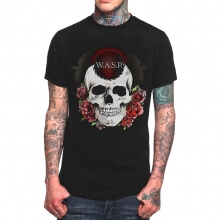 W A S P Band Band Camiseta Black Heavy Metal T