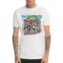 T-shirt Rock New Found Glory Band bianca