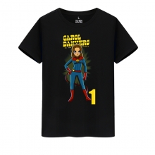 Avengers Shirt Marvel Superhrdina Kapitán Marvel Tričká