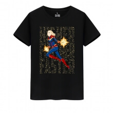 Marvel Hero Capitã Marvel Tshirt Avengers Tee