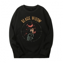 Black Widow Sweatshirts Marvel Áo khoác Avengers