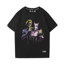 JoJo je bizarní dobrodružství tee horké téma anime kujo jotaro t-shirt