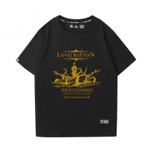 Cthulhu Mythos Shirts Cotton Necronomicon Tee Shirt