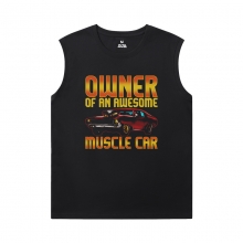 Car Mens T Shirt Without Sleeves Cool car engine Tee