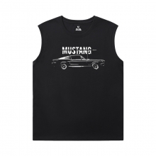 Voiture Mens Sleeveless Tshirt Cool moteur de voiture T-Shirt