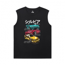 Racing Car Round Neck Sleeveless T Shirt XXL GTR T-Shirts