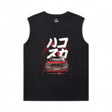 Racing Car Tee Cotton GTR Sleevless Tshirt Đối với nam giới