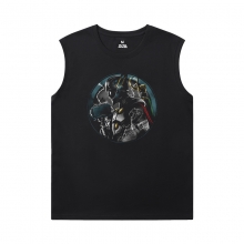 Thor Sleeveless Trykt T-shirts Herre Marvel The Avengers Shirt
