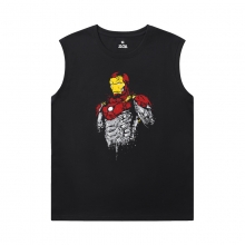 Marvel Iron Man T-Shirt Avengers Kolsuz Mürettebat Boyun T Shirt