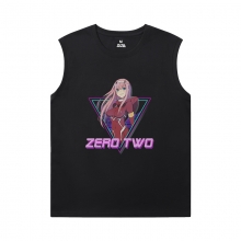 Darling In The Franxx T-Shirts Anime T Shirt Without Sleeves