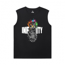 Thanos Negru Tricou fără mâneci Marvel The Avengers Shirt