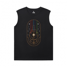 Thanos Sleeveless Round Neck T Shirt Marvel The Avengers Tees