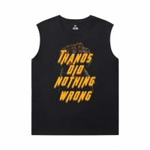 Marvel Thanos T-Shirt The Avengers Sleeveless Tshirt Men