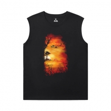 The Lion King T Shirt Without Sleeves Quality Simba Tee