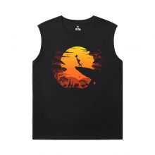 The Lion King Sports Sleeveless T Shirts Quality T-Shirts