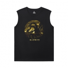 Godzilla T-Shirt Cotton Sleeveless Shirts For Mens Online