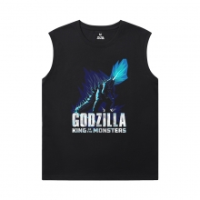 Godzilla Tee Shirt Quality Sleeveless Tshirt