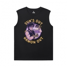 JoJo's Bizarre Adventure Tees Chủ đề nóng Anime Kujo Jotaro Sleeveless Tshirt Men