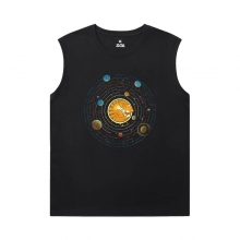 Vật lý và Thiên văn học Tees Geek Cool Sleeveless Cotton T Shirts