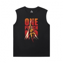 One Punch Man T-Shirt Japanese Anime Sleeveless T Shirts Men'S For Gym