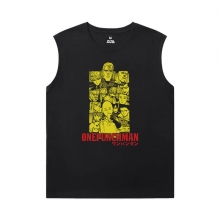 Nhật Bản Anime Shirts Một Punch Man Sleeveless Tshirt Đối với nam giới