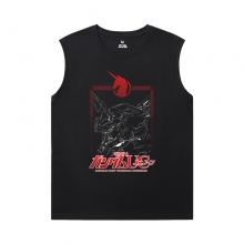 Gundam Tees Hot Topic Anime Baschet Sleeveless T Shirt