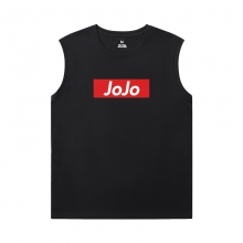 JoJo's Bizarre Adventure Sleeveless Wicking T Shirts Anime Kujo Jotaro Tee Shirt