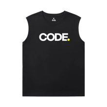 Geek Programmer T-Shirt Quality Mens T Shirt Without Sleeves