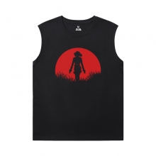 The Avengers Tshirts Marvel Black Widow Sleeveless Tee Shirts