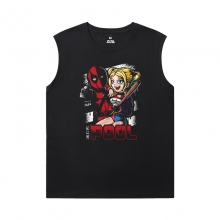 Tshirt Marvel Deadpool nam không tay áo thun cơ bắp