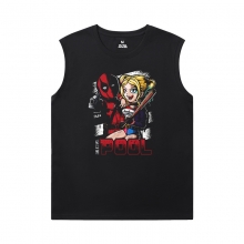 Tshirt Marvel Deadpool Men'S Sleeveless Muscle T Shirts