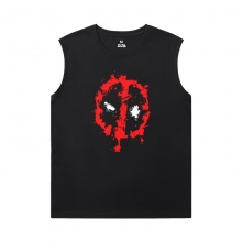 Marvel Deadpool Tee Shirt Sleeveless Running T Shirt