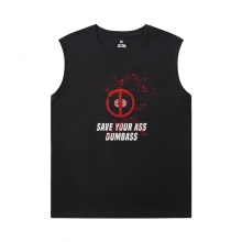 Marvel Deadpool Sleeveless Shirts Đối với Mens Online Tee Shirt