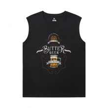 Harry Potter T-Shirts Bumbac Negru SleeveLess T Shirt