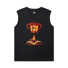 Harry Potter Shirt Cotton Sleeveless Shirts Mens