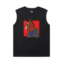 BoJack Horseman Sleeveless Wicking T Shirts Personalised Tee