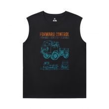 Tópico quente Jeep Tshirt Racing Carro Jovens Camisetas Sem Mangas