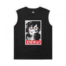 Anime japonês Meu Herói Academia Camisetas de Algodão