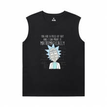 Rick and Morty Basketball Sleeveless T Shirt Cotton T-Shirt