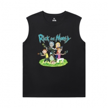 Rick and Morty Tee Cotton Vintage Sleeveless T Shirts